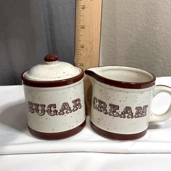 Vintage…Phil Papel Sugar Bowl & Creamer Set.. - Picture 5 of 6